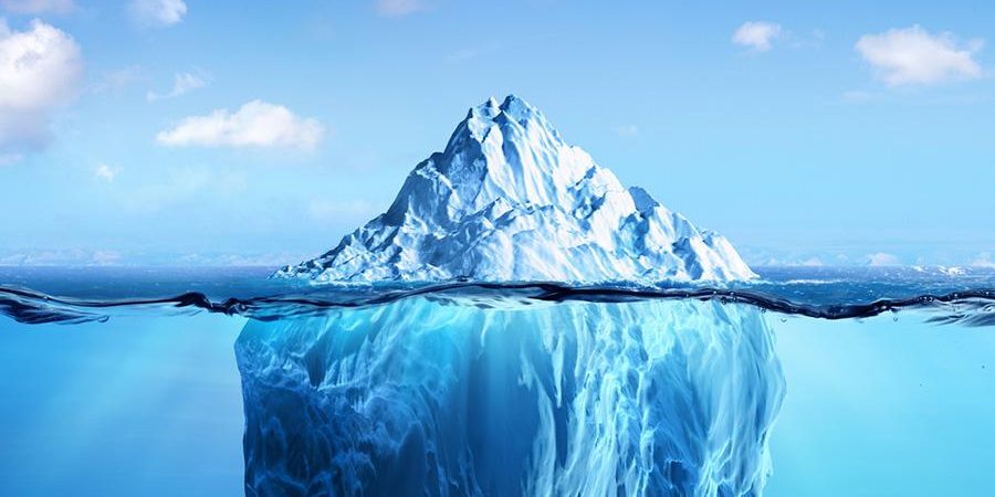 کوهِ یخِ اَبَر روندهای اقتصادِ جهان