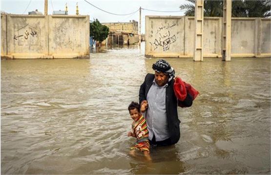 خوزستان زیر آب رفت!