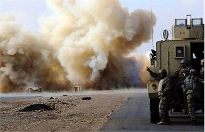 حمله مشکوک به کاروان ارتش آمریکا در عراق