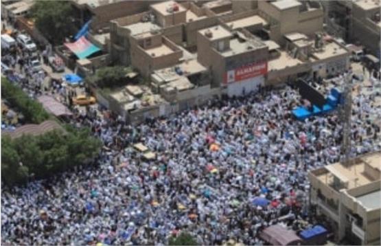 تظاهرات میلیونی «کفن پوشان» در عراق: گوش به فرمان مقتدی صدر هستیم؛ نه هدایت شوندگان از تهران!