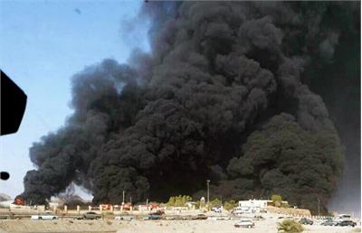 علت آتش سوزی شدید در پالایشگاه نفت بندرعباس+فیلم ها