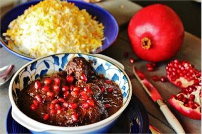 غذا‌های ایرانی مخصوص شب یلدا