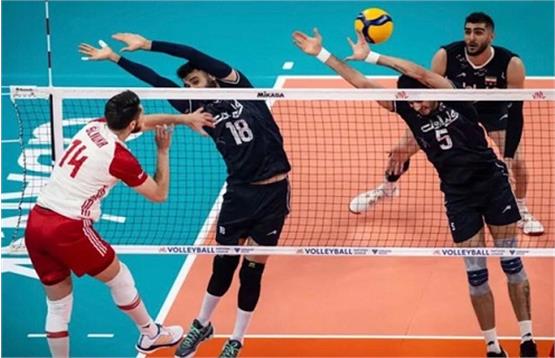 صعود پرقدرت والیبال ایران در مقابل لهستان