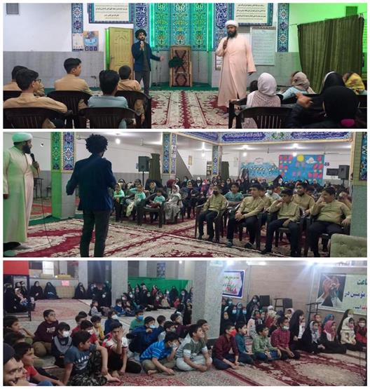 حضور پررنگ کودکان و نوجوانان در مساجد، با اجرای طرح کودک فیروزه ای