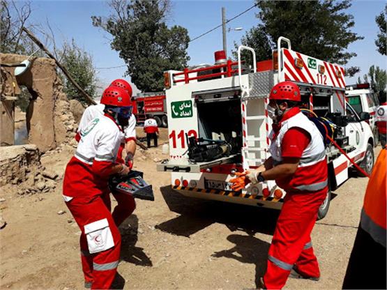 32 عملیات امداد و نجات هلال احمر یزد در ماه گذشته