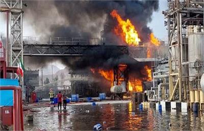 علت انفجار شدید در پالایشگاه نفت بندرعباس