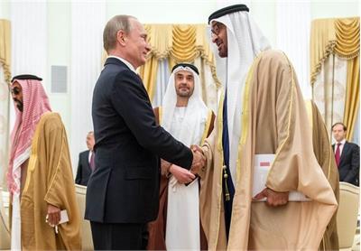 فیلم/ استقبال گرم از پوتین در امارات