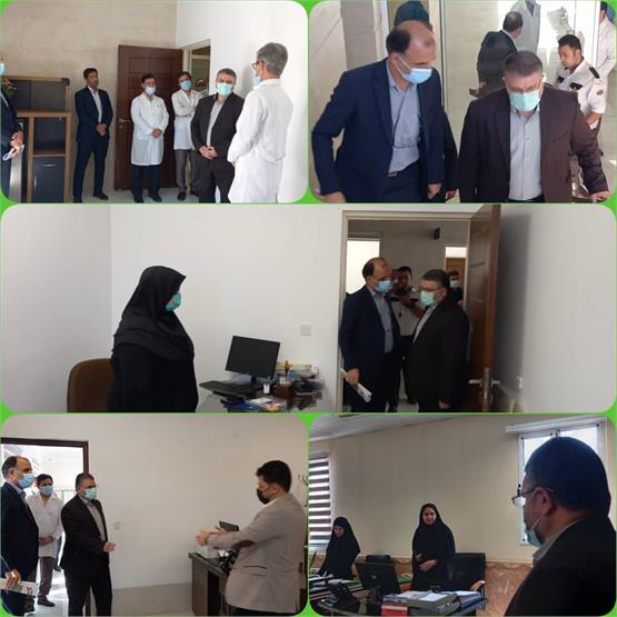 بازدید دکتر مسجدی  از اداره کل پزشکی قانونی یزد