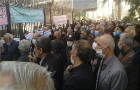 برپایی تجمع اعتراضی دیگر بازنشستگان در آستانه نوروز