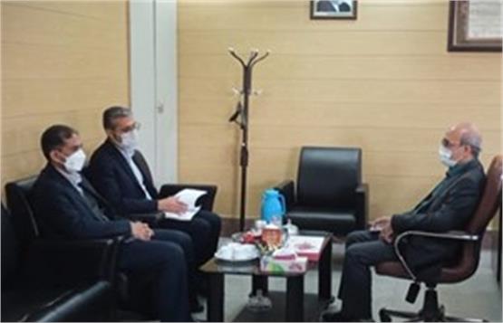 دیدار مدیرکل تعزیرات حکومتی  با دبیر  محترم کمیسیون قاچاق کالا و ارز استان یزد