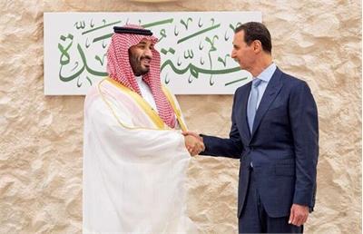جزئیات یک ملاقات تاریخی/دیدار ولیعهد سعودی و بشار اسد در عربستان