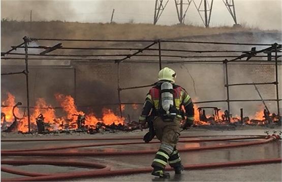 علت آتش سوزی مرگبار در بازار گل محلاتی+فیلم