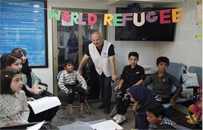 مراسم گرمیداشت «روز جهانی پناهندگان» برگزار شد/ضرورت همبستگی برای افراد «بی‌جاشده» در سراسر جهان