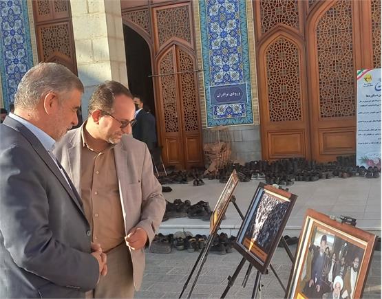 برگزاری نمایشگاه اسناد و تصاویر برگزاری هفته دولت در یزد در محل مسجد حظیره