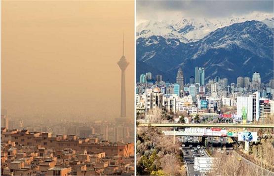 آلودگی هوا و افزایش خودکشی/غبار مرگبار دست از سر تهران برنمی دارد!+اینفوگرافیک